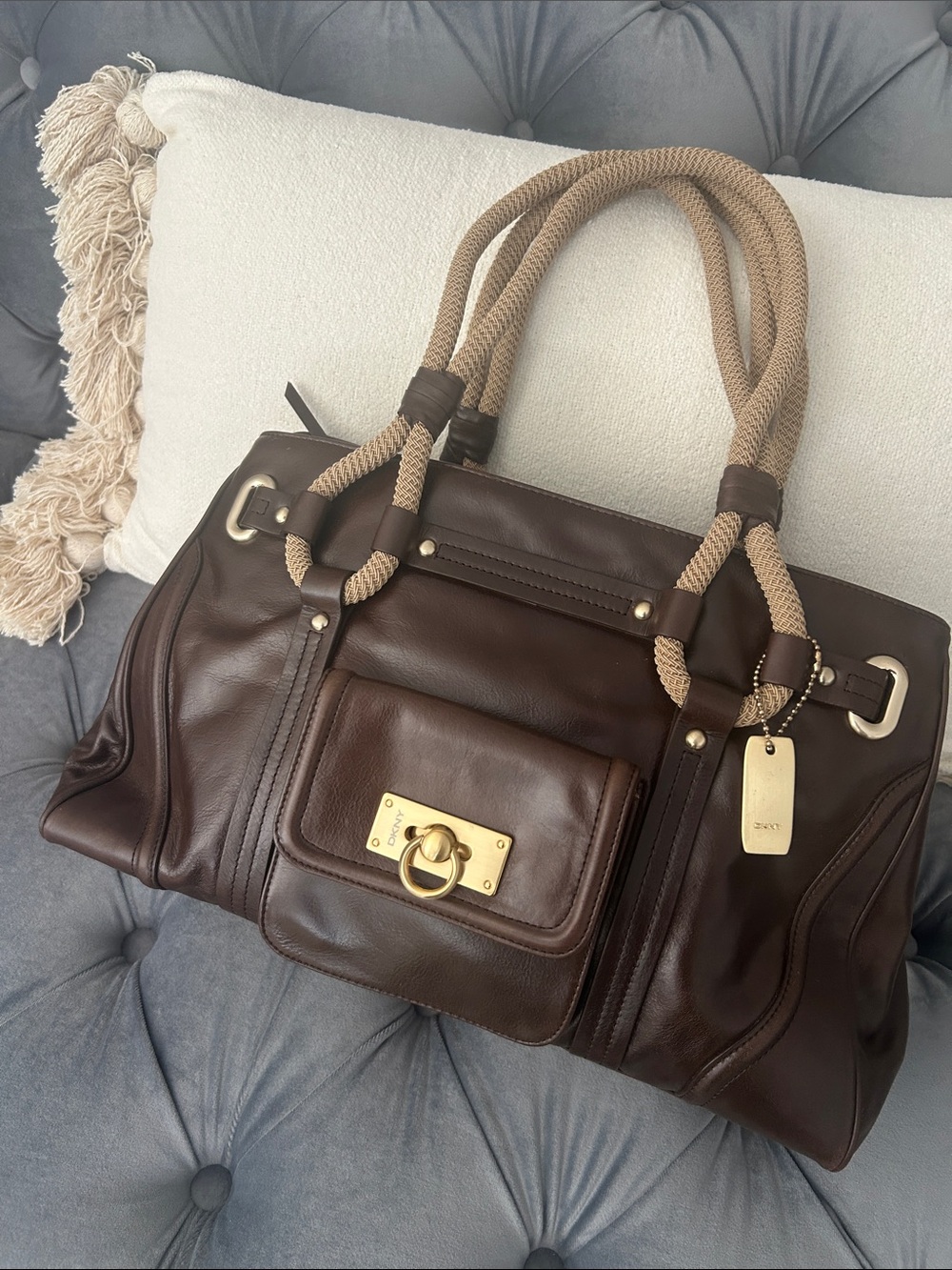 Vintage DKNY Satchel Beautiful!!!!!